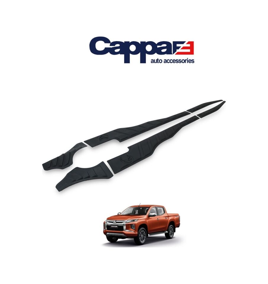 Cappafe Mitsubishi L200 2019- Yarasa Yan Kapı Kaplama 6 Parça
