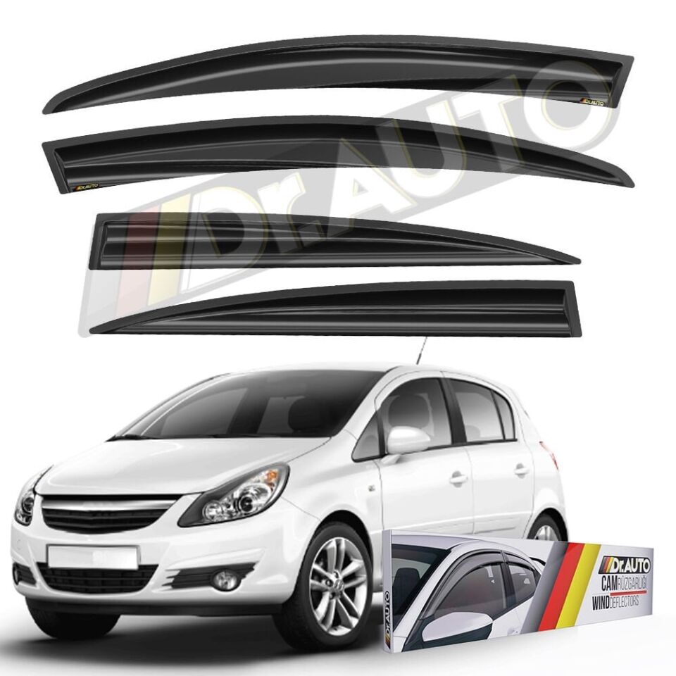 Opel Corsa D 2007-2014 Cam Rüzgarlığı 4'lü