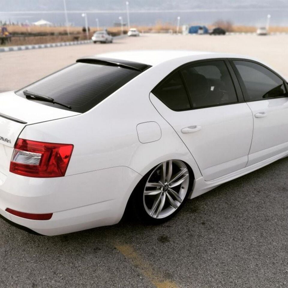 Cappafe Skoda Octava 2013- Arka Cam Üstü Spoiler