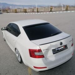 Cappafe Skoda Octava 2013- Arka Cam Üstü Spoiler