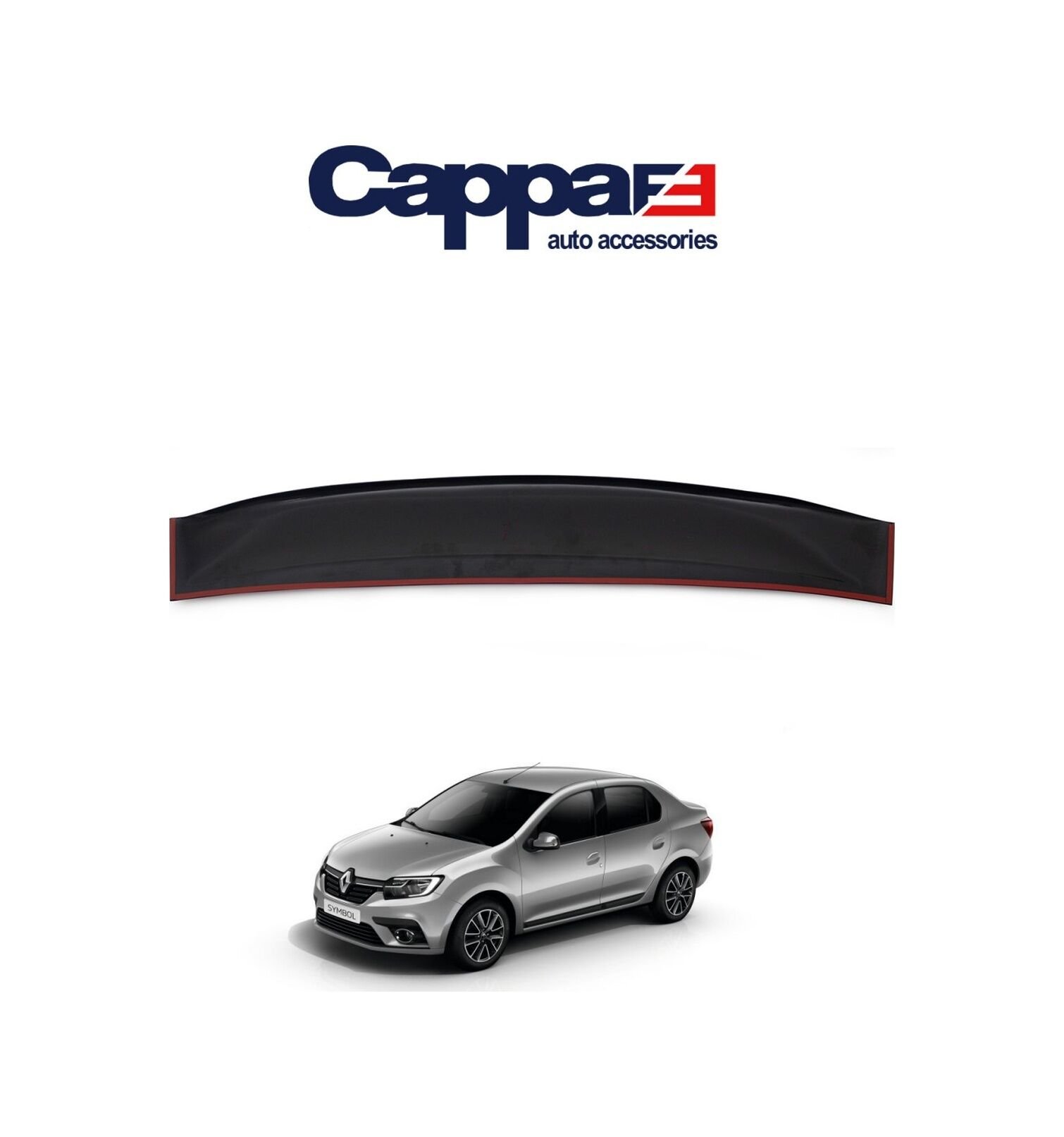 Capppafe Renault Symbol 2013- Arka Cam Spoiler