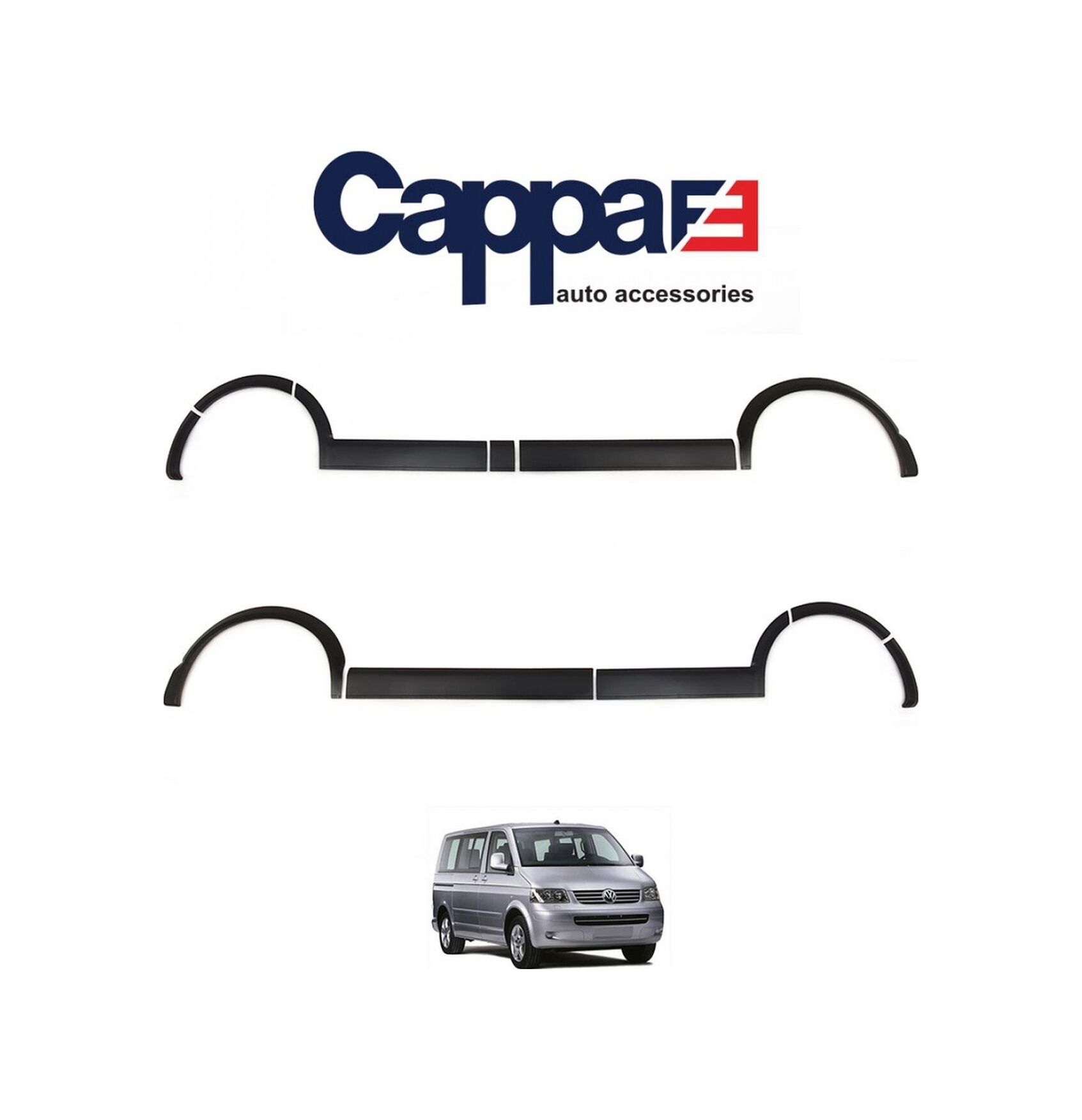 Transporter T5 Kısa Şasi 2003-2009 Çamurluk Ve Kapı Dodik Seti