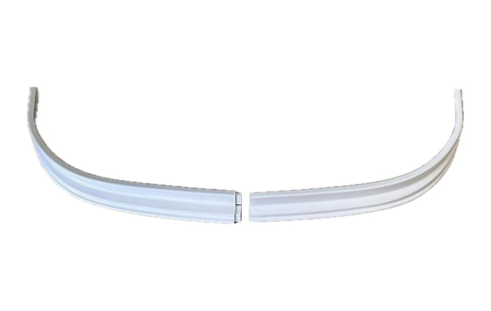 Fiat Ducato 1994-2006 Beyaz Ön Tampon Lip Eki/karlık Abs Geniş 2 Prç