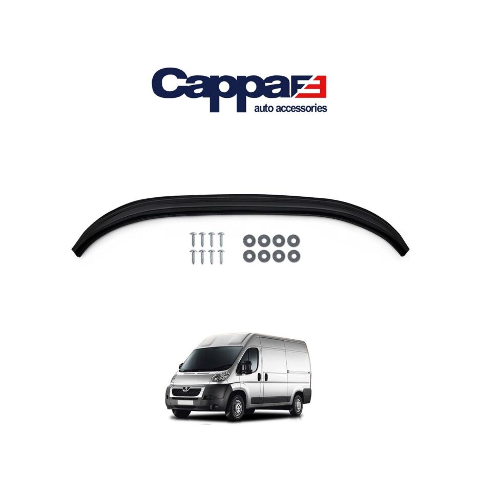 Peugeot Boxer Ön Tampon Lip Eki Karlık Parlak Siyah 2006 -  2014