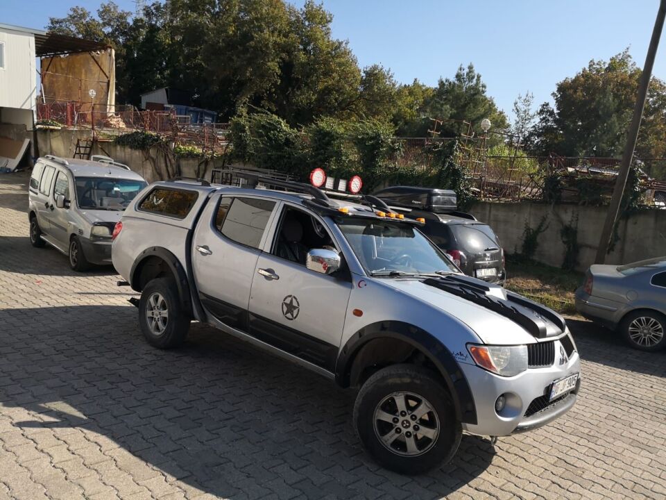 Cappafe Mitsubishi L200 2007-2014 Arası Ön Kaput Scoop