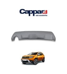Cappafe Dacia Duster Arka Difüzör Abs Mat Gri 2018 -