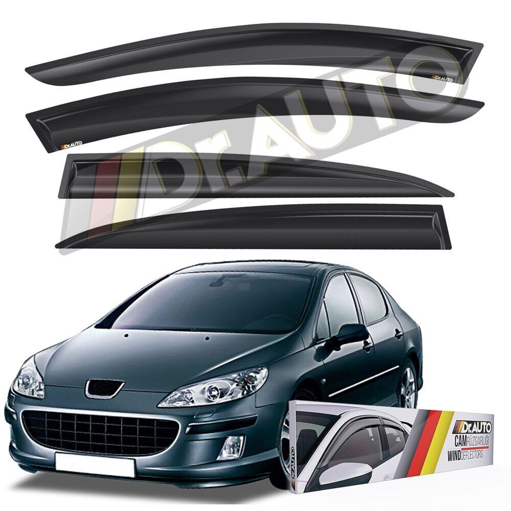 Peugeot 407 2004-2011 Cam Rüzgarlığı 4'lü