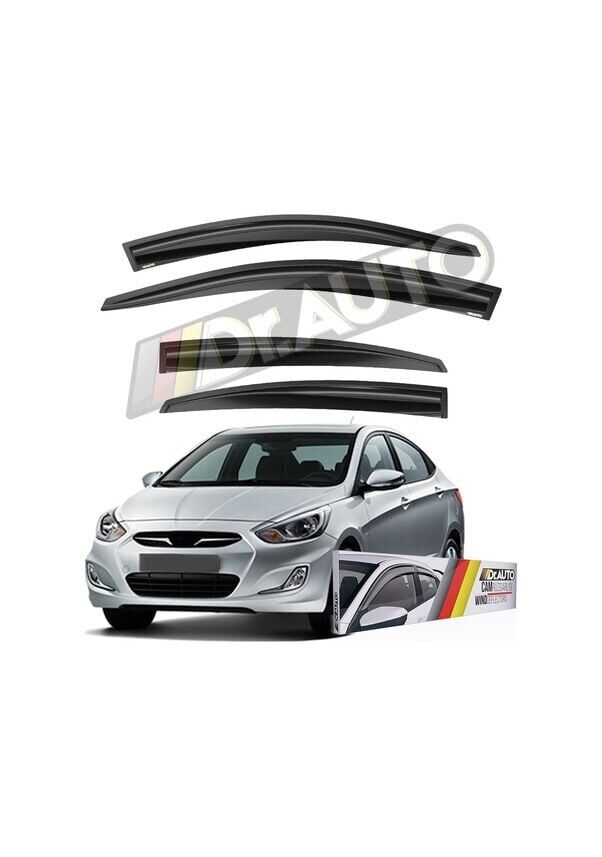 Hyundai Accent Blue 2011-2017 Arası Cam Rüzgarlığı 4'lü
