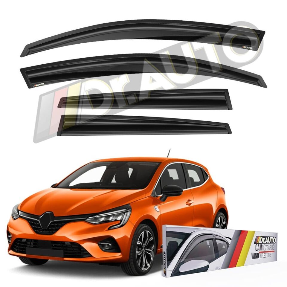 Renault Clio 5 2019 Ve Sonrası Cam Rüzgarlığı 4'lü