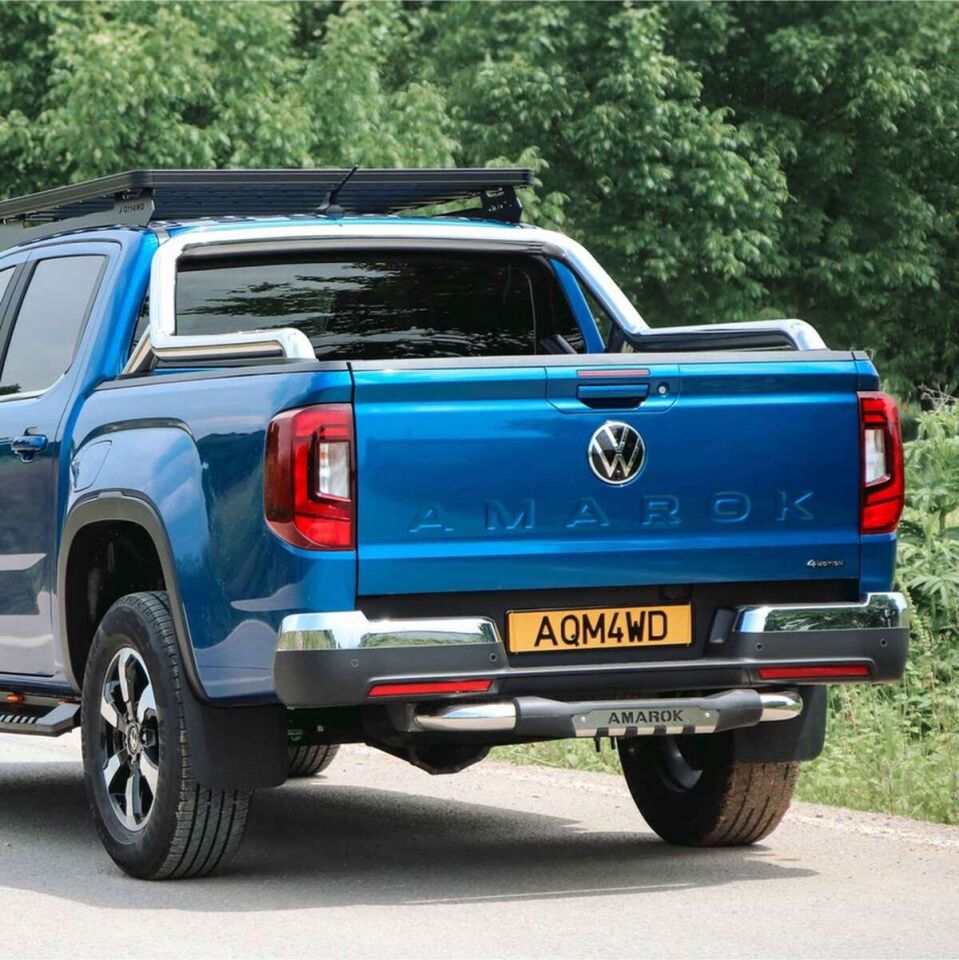 Raptor 2023+ Krom Yazılı Arka Basamak Demiri Pak25 Aqm4wd
