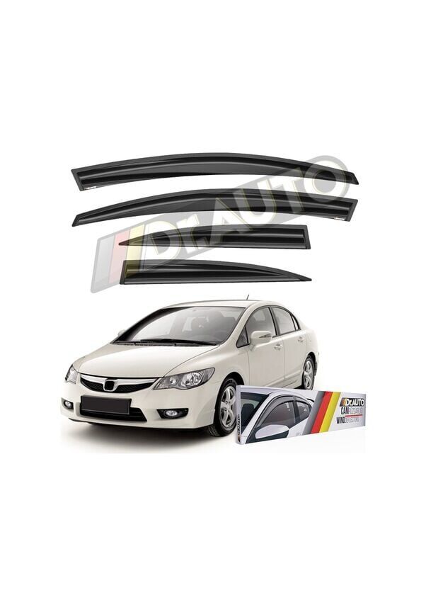Honda Civic Fd6 2007-2012 Arası Cam Rüzgarlığı 4'lü