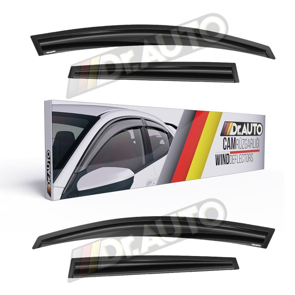 Renault Clio 4 2012-2019 Cam Rüzgarlığı 4'lü