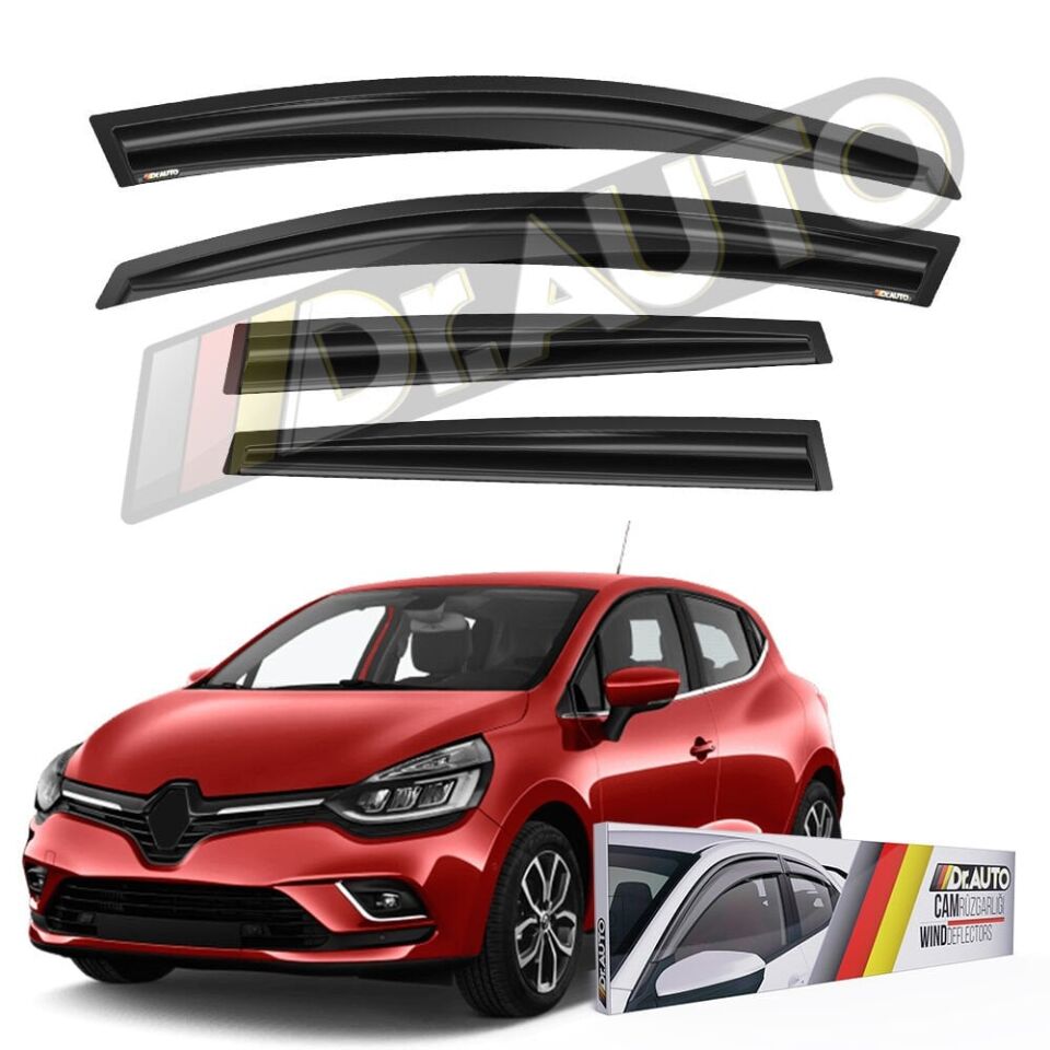 Renault Clio 4 2012-2019 Cam Rüzgarlığı 4'lü