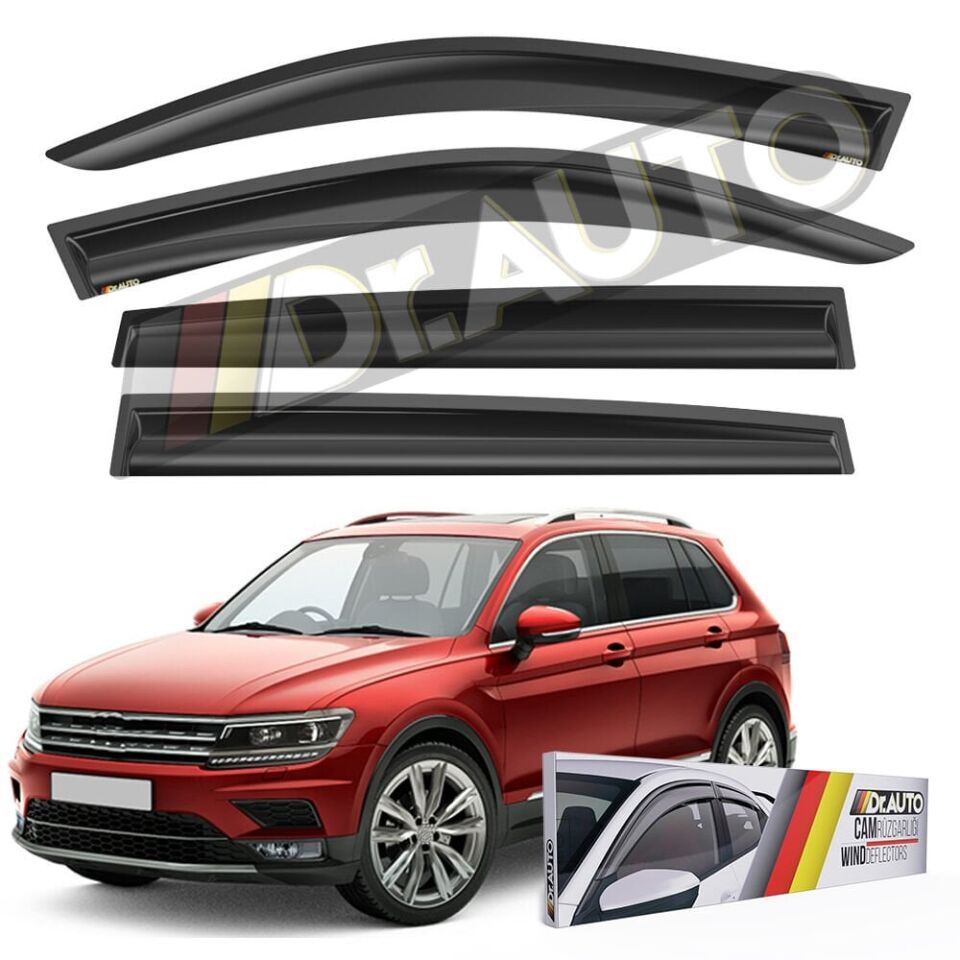 Volkswagen Tiguan 2016 Ve Sonrası Cam Rüzgarlığı 4'lü