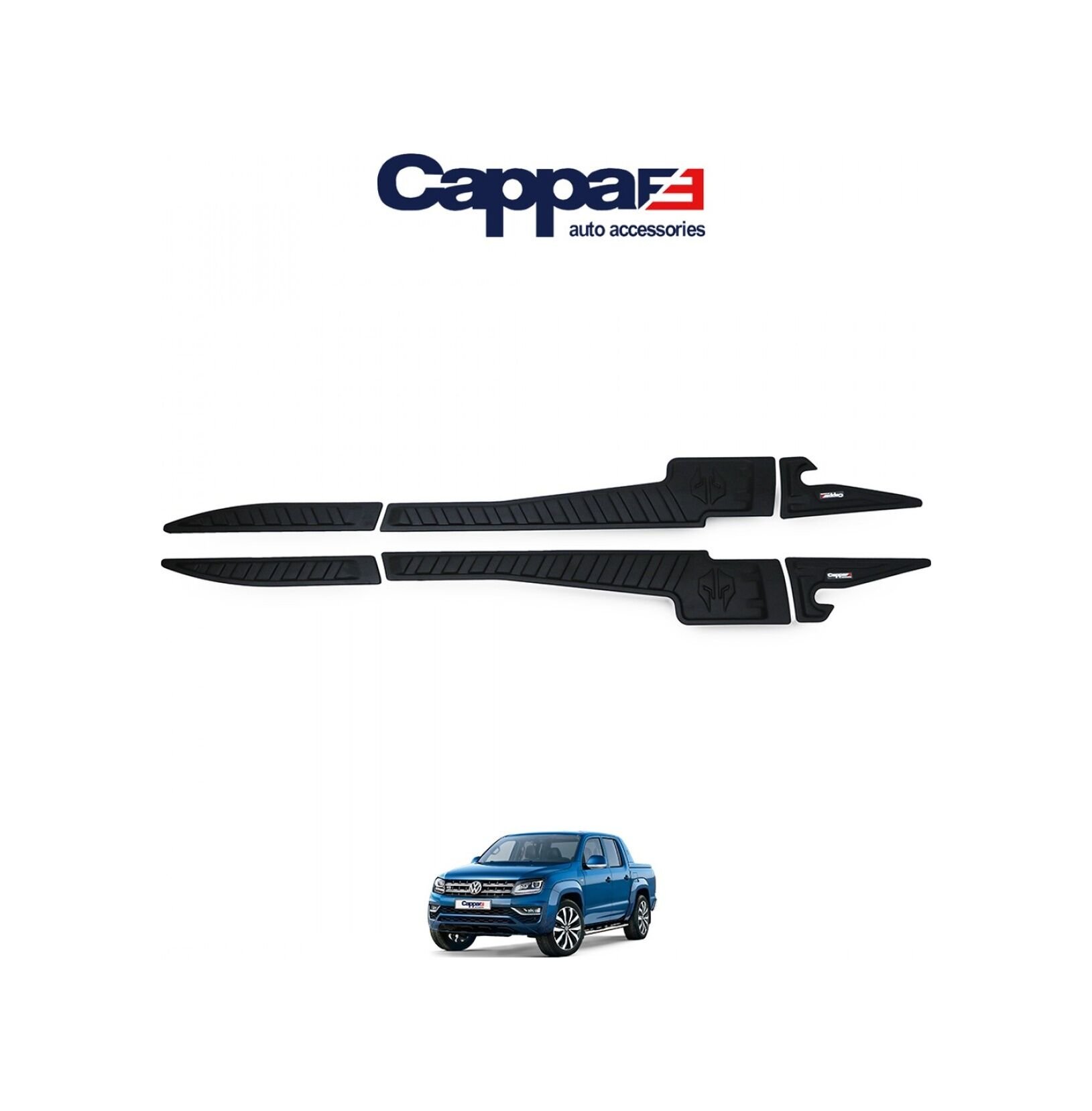 Cappafe Amarok 2010-2020 Yarasa Kapı Kaplama 6 Parça