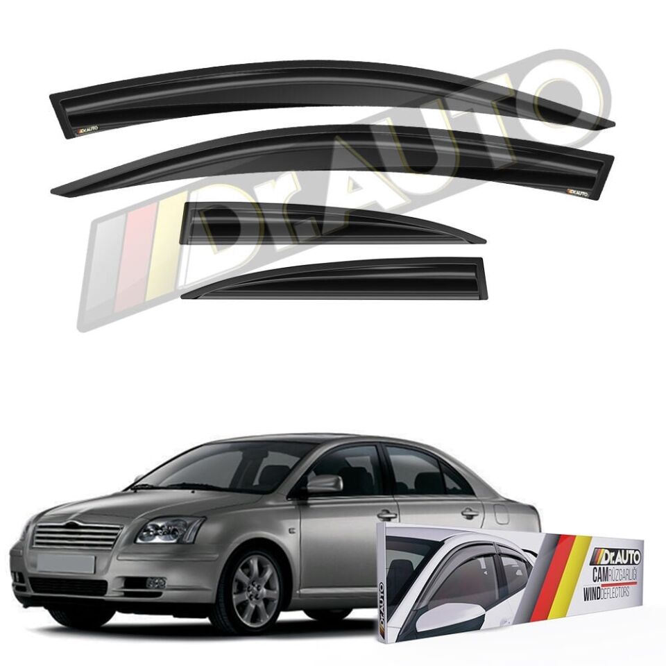 Toyota Avensis 2003-2009 Cam Rüzgarlığı 4'lü
