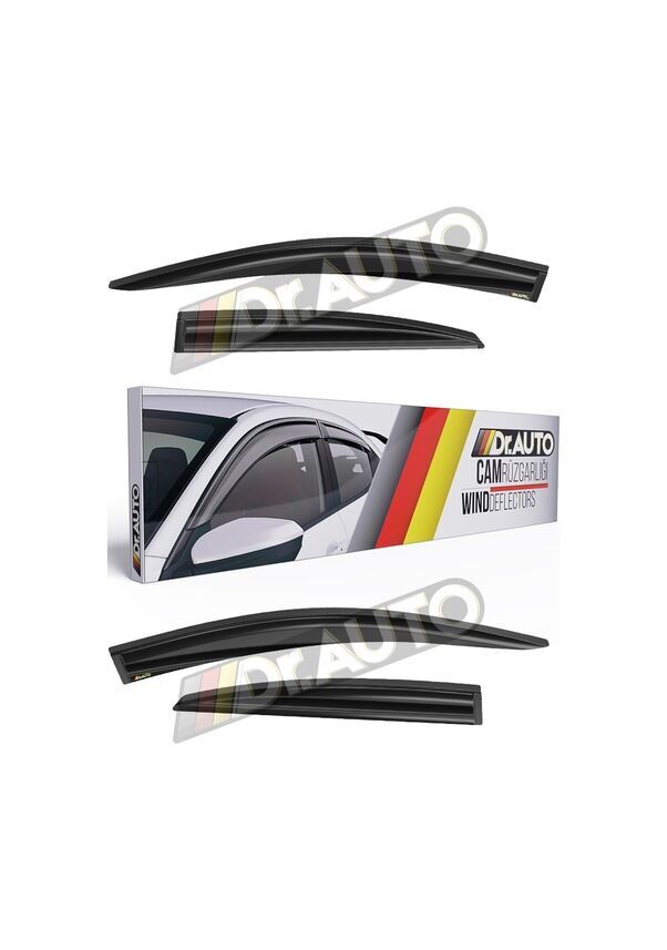 Ford Focus 2 2005-2011 Hb Sd Arası Cam Rüzgarlığı 4'lü