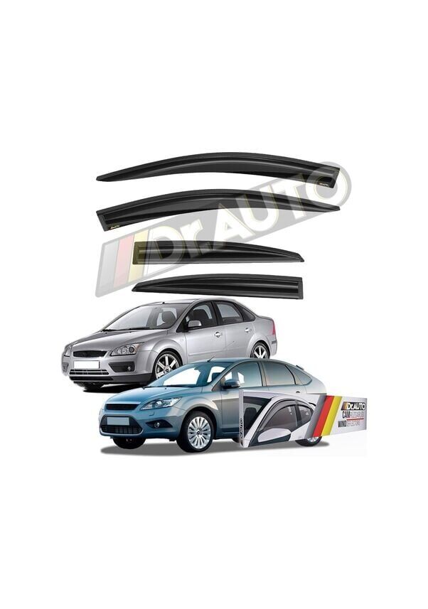 Ford Focus 2 2005-2011 Hb Sd Arası Cam Rüzgarlığı 4'lü