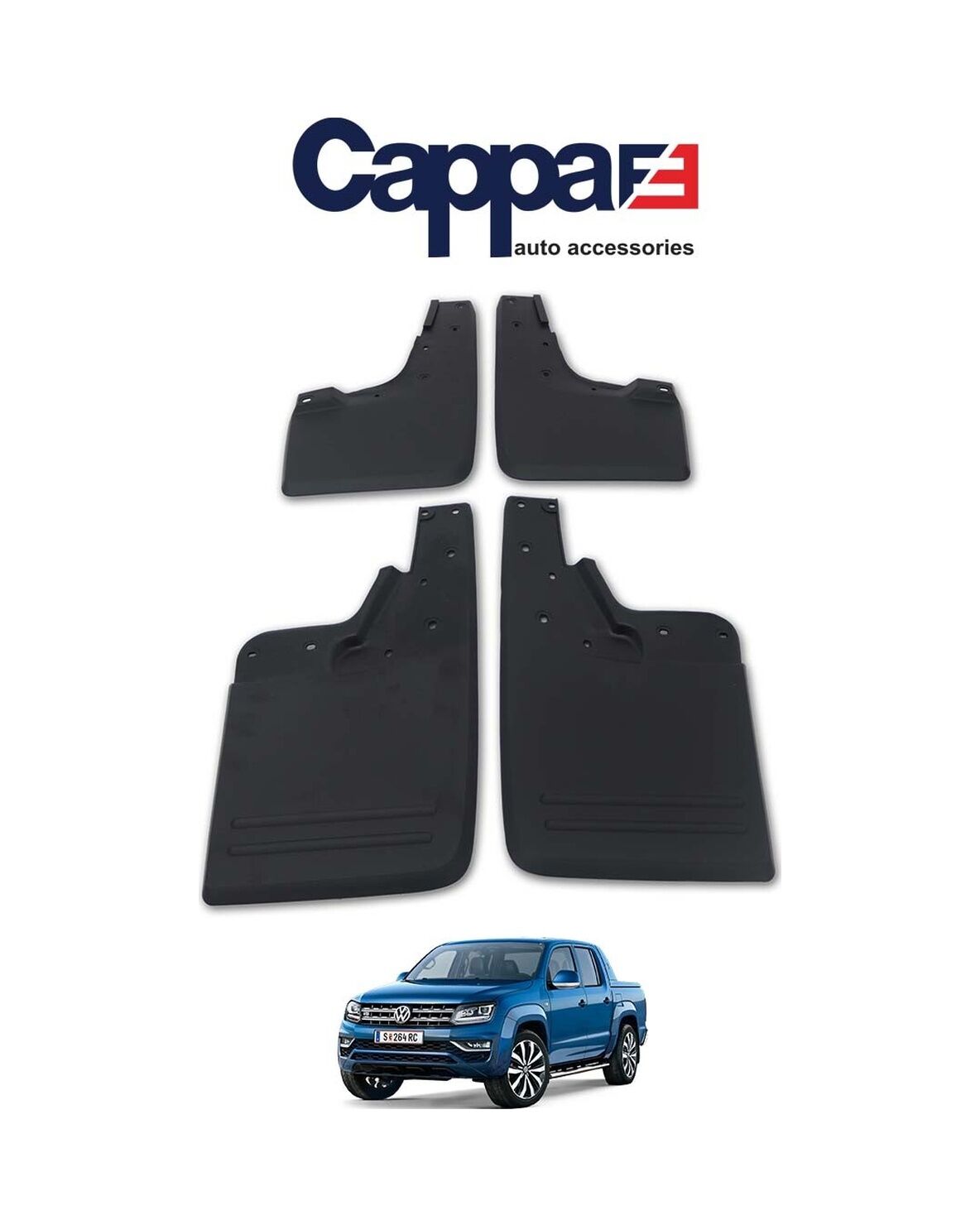 Cappa Volkswagen Amarok Paçalık Tozluk Set 4 Parça 2010