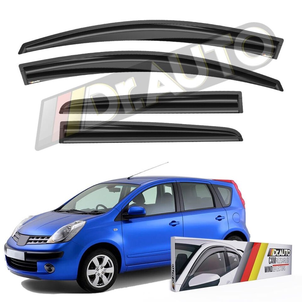 Nissan Note 2006-2012 Arası Cam Rüzgarlığı 4'lü