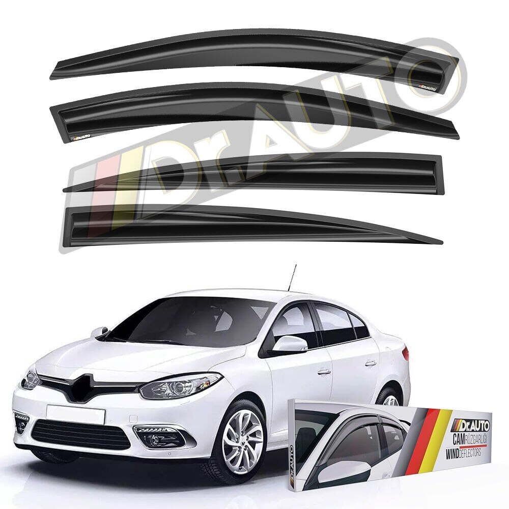 Renault Fluence Cam Rüzgarlığı 4'lü