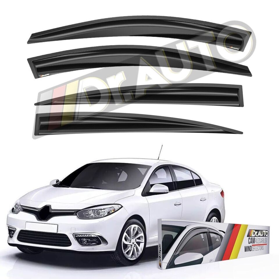 Renault Fluence Cam Rüzgarlığı 4'lü