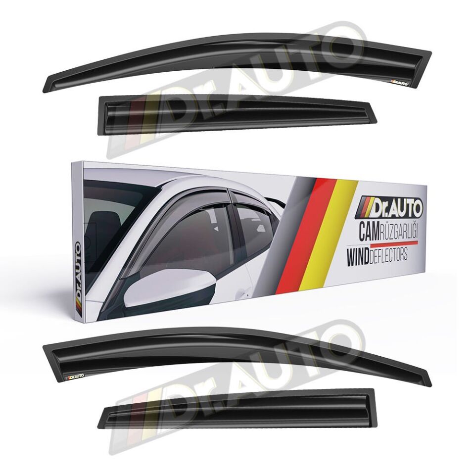 Volkswagen Polo 2010-2017 Cam Rüzgarlığı 4'lü