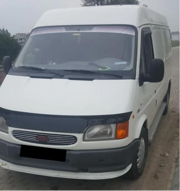 Ford Transit 1994-2001 Beyaz Ön Tampon Lip Eki/Karlık ABS Akrilik Dar