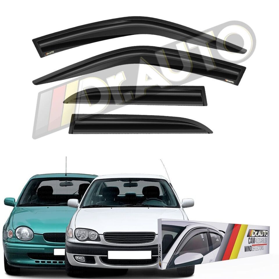 Toyota Corolla 1999-2001 Cam Rüzgarlığı 4'lü