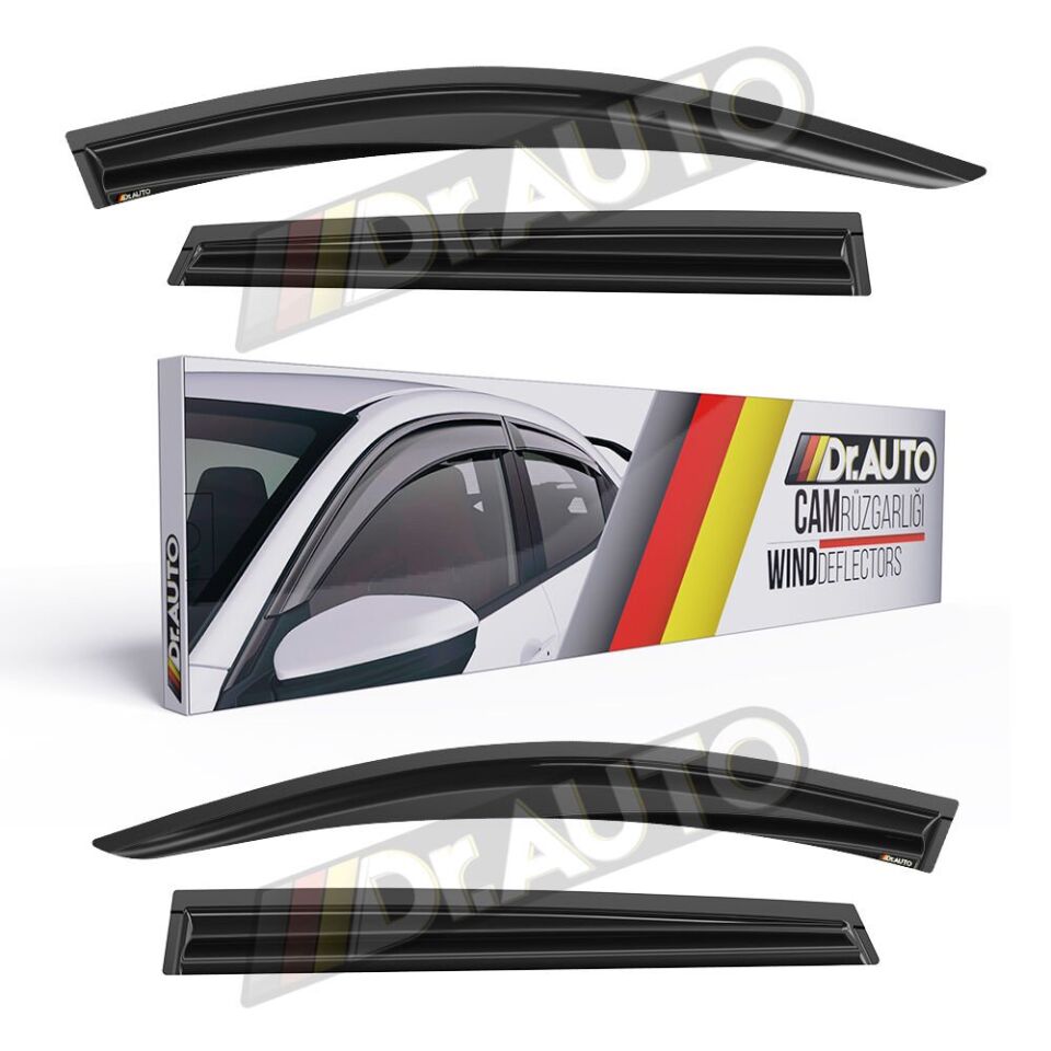 Nissan Qashqai 2014-2021 Arası Cam Rüzgarlığı 4'lü
