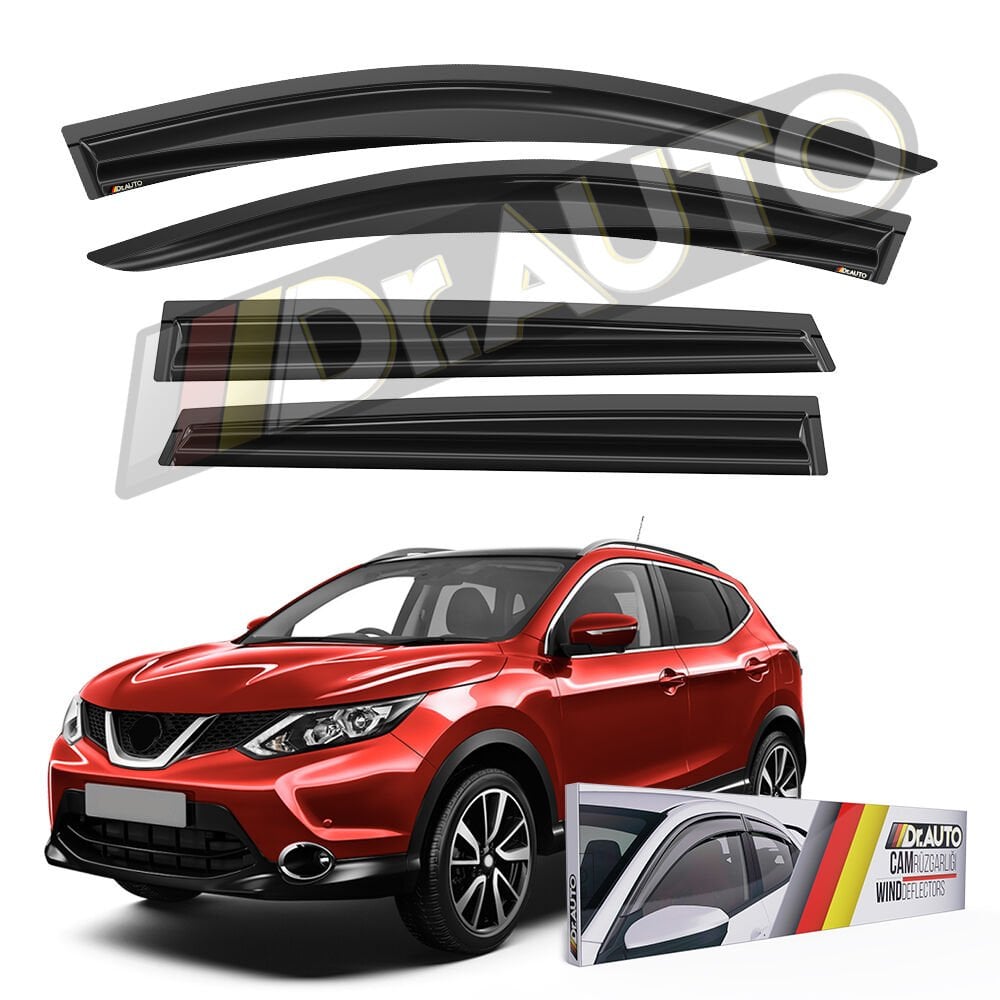 Nissan Qashqai 2014-2021 Arası Cam Rüzgarlığı 4'lü