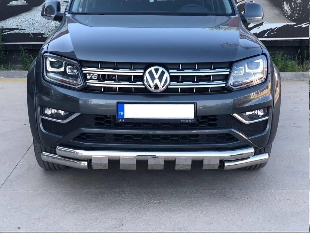 Volkswagen Amarok Glocity Krom Ön Koruma 2012+|Pst23 Aqm