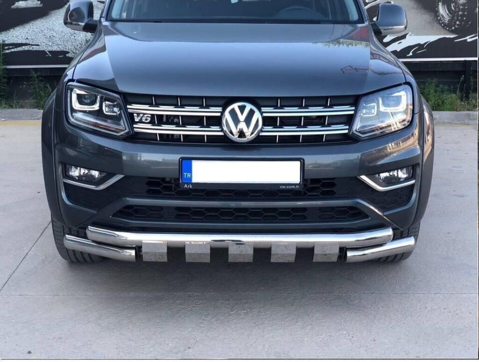 Volkswagen Amarok Glocity Krom Ön Koruma 2012+|Pst23 Aqm