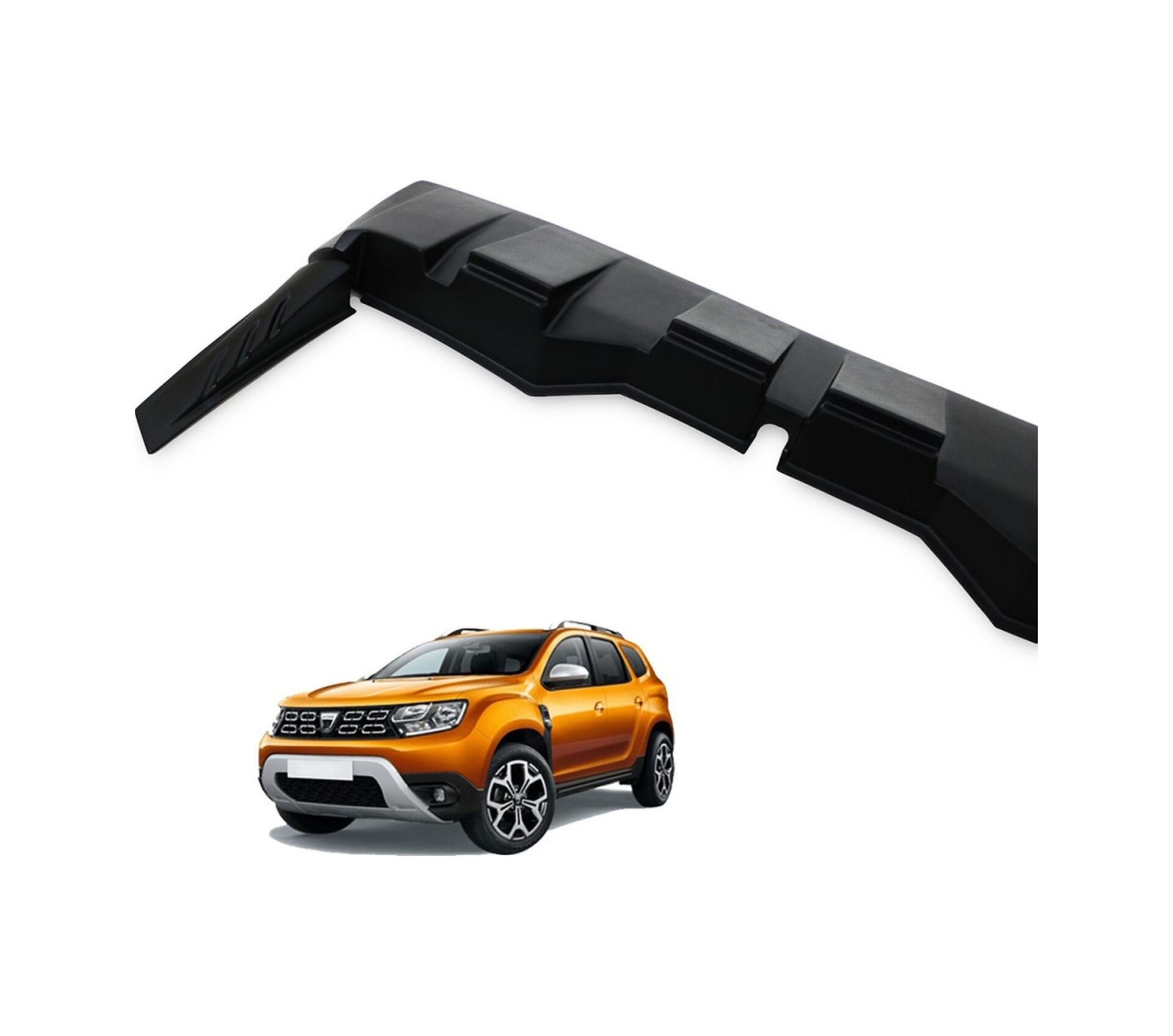 Dacia Duster 2018- Arka Cam Spoyler 3 Prç