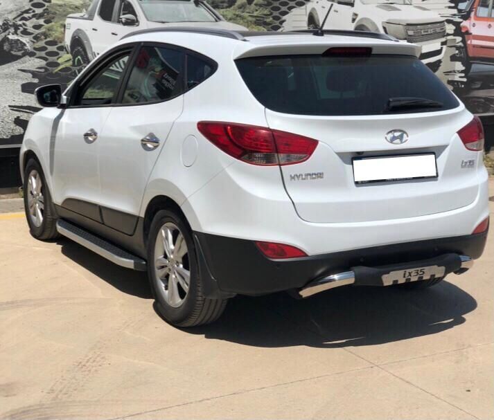 Hyundai İx35 Logolu Titanicplus Krom Arka Basamak 2010+ Pak25 Aqm