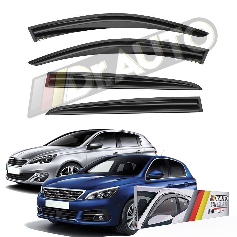 Peugeot 308 2014-2021 Cam Rüzgarlığı 4'lü
