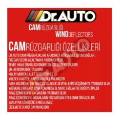 Ford Courier 2014 Ve Sonrası Cam Rüzgarlığı 4'lü