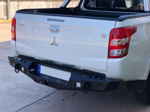 Mitsubishi L200 Çelik Arka Tampon 2010-2015 Aqm-S20