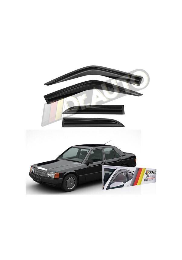 Mercedes W201 190e 1983-1993 Arası Cam Rüzgarlığı 4'lü