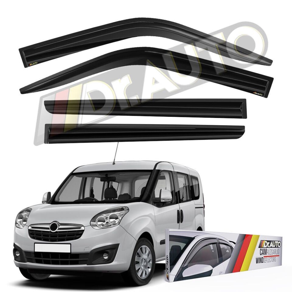 Opel Combo 2012-2018 Arası Cam Rüzgarlığı 4'lü