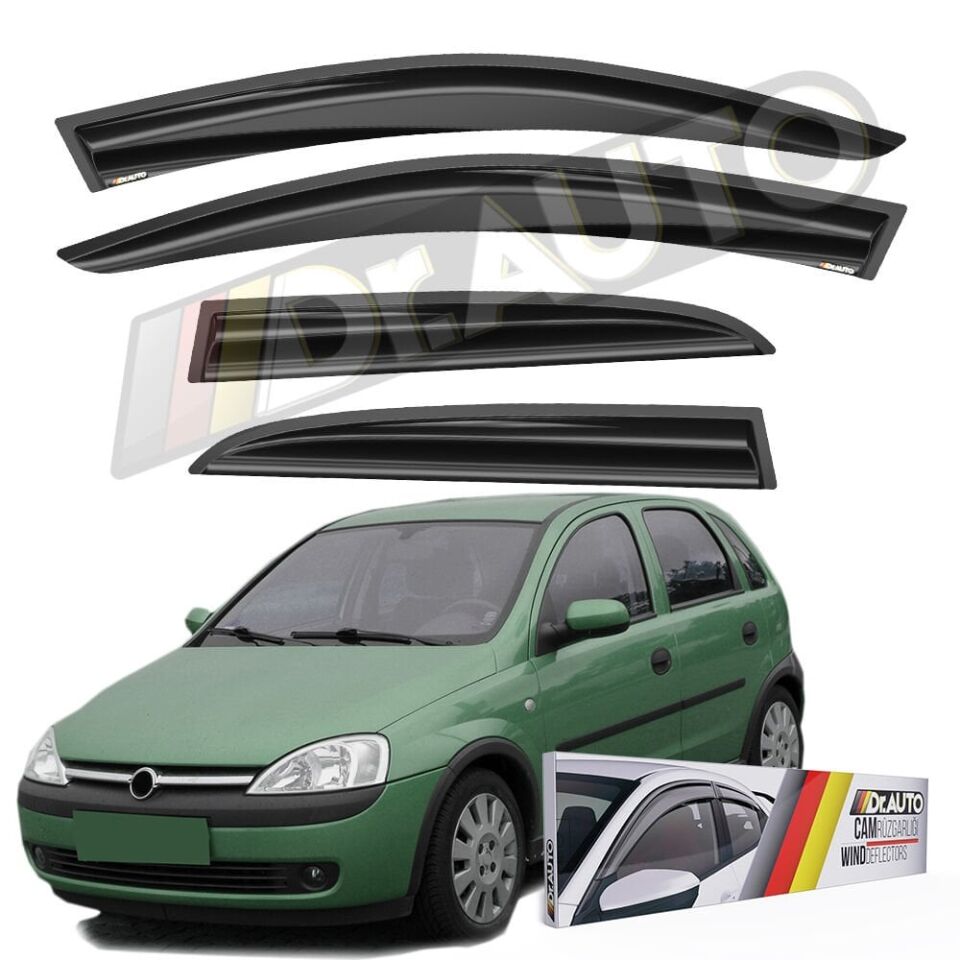 Opel Corsa C 2001-2006 Arası Cam Rüzgarlığı 4'lü