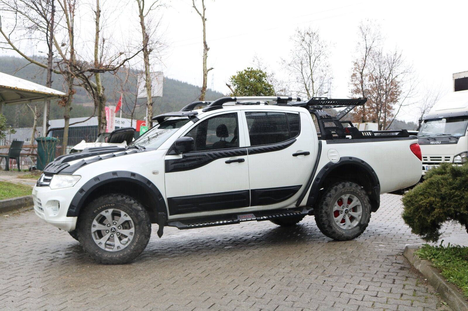 Cappafe L200 2007-2015 Kapı Koruma Dodik Uv Kat. Abs 4 Parça