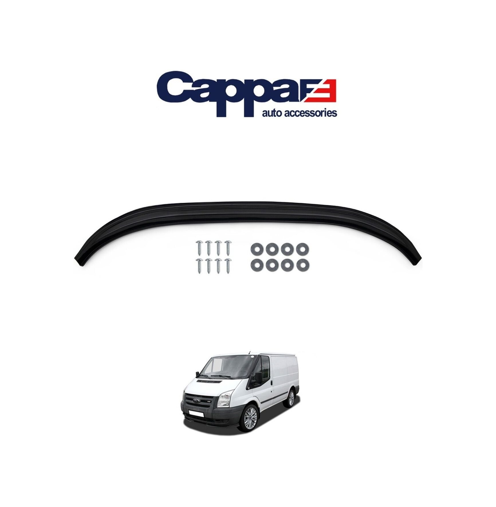 Ford Transit Ön Tampon Lip Eki Karlık Parlak Siyah 2006 - 2013