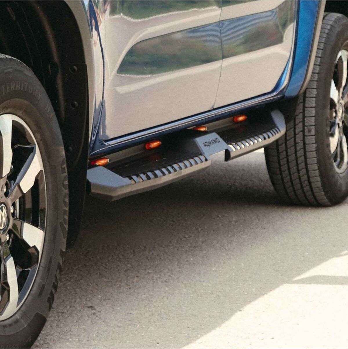 Raptor 2023+ Işıklı Siyah Yan Basamak S32 Aqm4wd