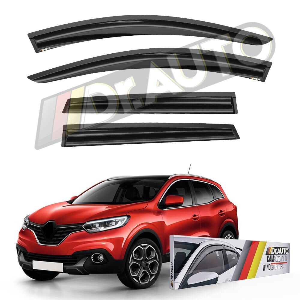 Renault Kadjar 2015-2020 Arası Cam Rüzgarlığı 4'lü