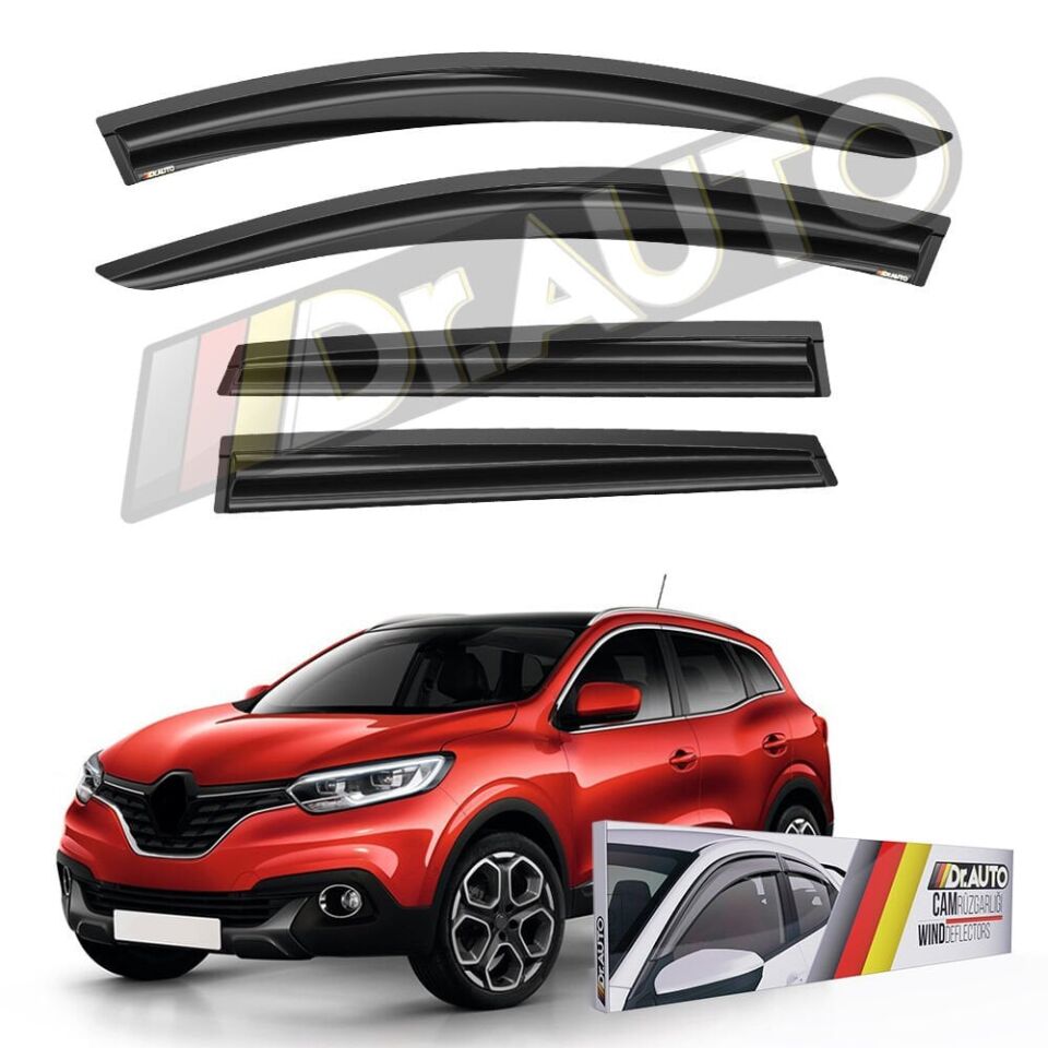 Renault Kadjar 2015-2020 Arası Cam Rüzgarlığı 4'lü