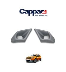 Cappafe Dacia Duster Sis Farı Çerçevesi Gri 2018