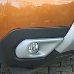 Cappafe Dacia Duster Sis Farı Çerçevesi Gri 2018