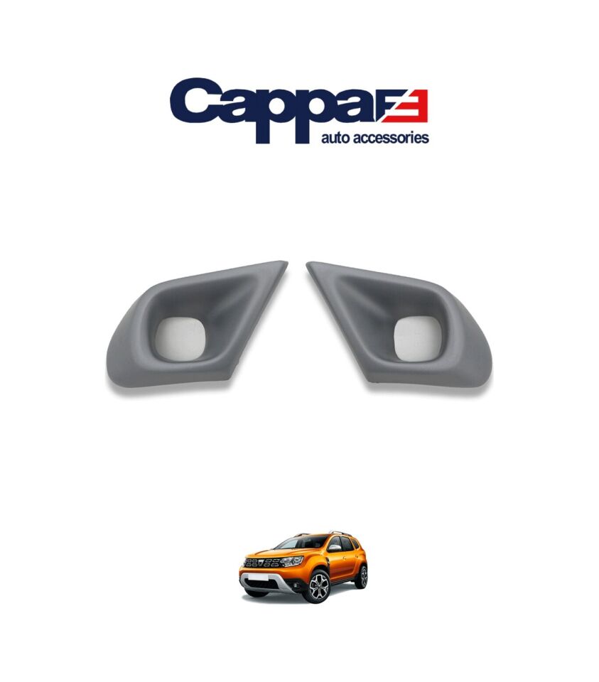 Cappafe Dacia Duster Sis Farı Çerçevesi Gri 2018