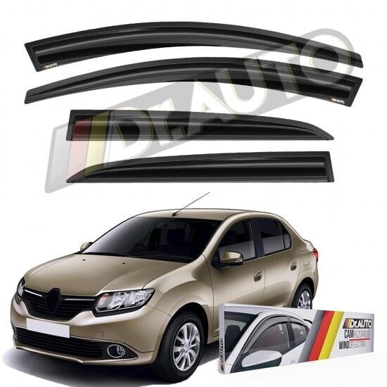 Renault Clio Symbol 2013-2020 Cam Rüzgarlığı 4'lü